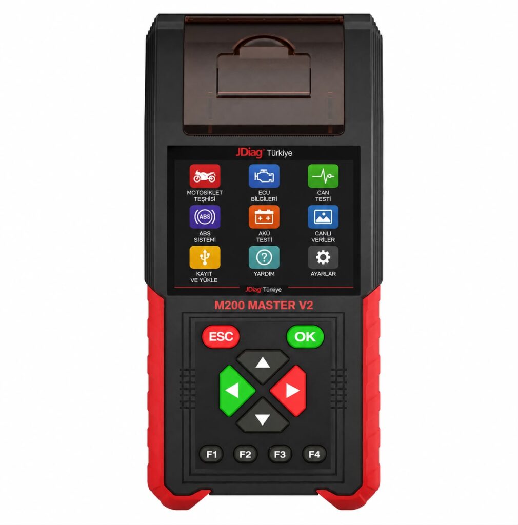 JDiag M200 Pro Master V2 motosiklet arıza tespit cihazı