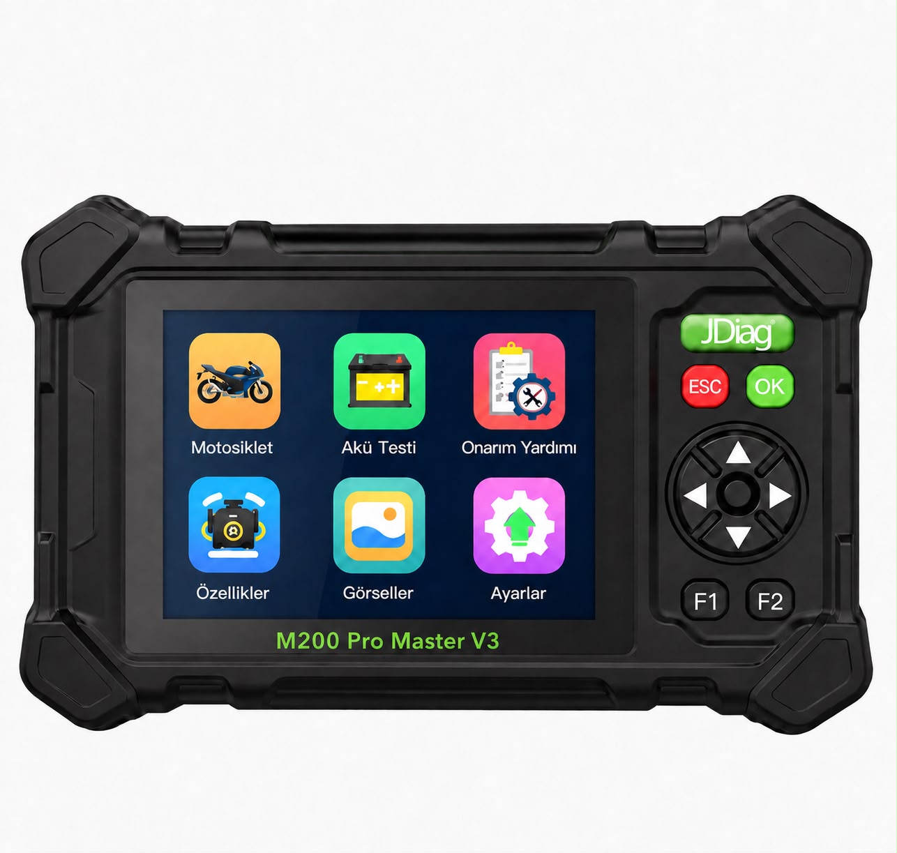 JDiag M200 Pro Master V3 Motosiklet Arıza Tespit Cihazı